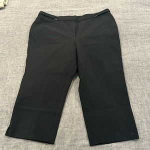 White House Black Market – “the straight crop”pants in size 8.